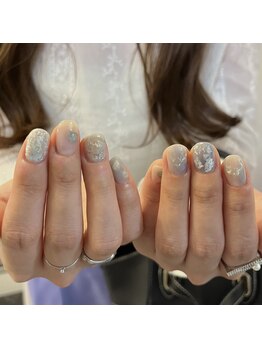 ペル(Per)/ブルーおまかせネイル