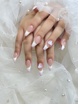 パピーネイル 北千住店(PUPPY NAIL)/フレンチアレンジデザイン