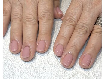 ルヒアネイル イオン戸畑ショッピングセンター店(Ruhia Nail)/ナチュラルワンカラー