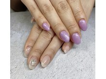 カルフールノア 北千住店(Carrefour noa)/アシメネイルワンカラー