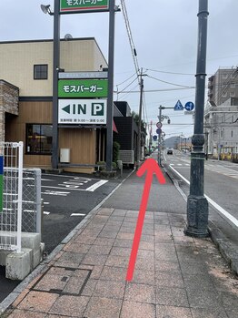 コパン ペティット(Copin Petit)/お店までの道のり1