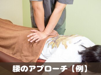 穴川駅前整骨院鍼灸院/腰のアプローチ【例】