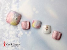 キャンアイドレッシー ヨコハマ元町店(Can I Dressy)/フットネイル/フラワー/タイダイ