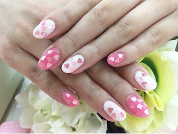 プルミエ ネイル(Premier Nail)/ハートホロ♪とってもキュート