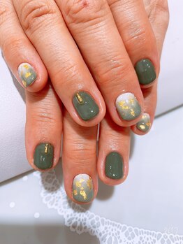 2色グラデーションネイル