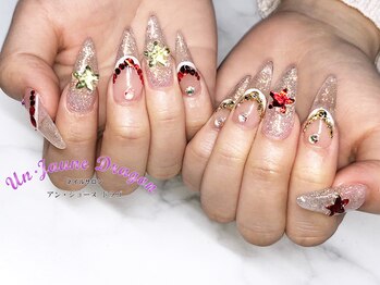 アン ジョーヌドラゴ/【ロングネイル】クリアネイル