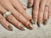 ネイルサロンファストネイルプラス 新宿店(FAST NAIL PLUS)/2023冬【花アート】