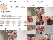 【instagram】@ she＿_nail