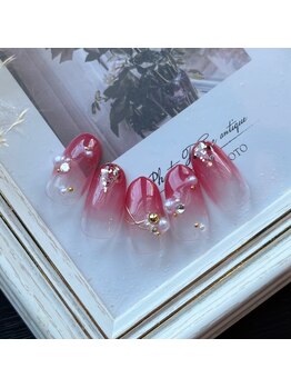 セプトネイル 函館店(SEPT NAIL)/1月大人かわいいサンプル6930円