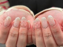 シー(SHE)/うるうるリボンネイル