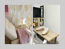 i:NE eyelash&nailの雰囲気(同時施術で貸切可能!プライベート空間でゆったりくつろげます♪)