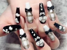 シンデレラネイル(CINDERELLA NAIL)/【チップ長さだしネイル】