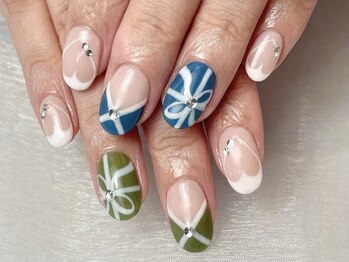 持ち込みネイル！パーツ別途