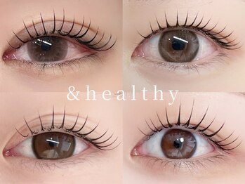 アイラッシュ＆ネイル レーヌ池袋 (Reine)/&healthy（エクステ＋パーマ）
