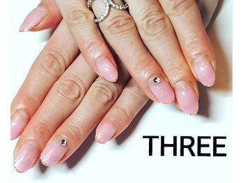 ネイルアンドまつげエクステ専門サロン スリー(THREE)/シンプルネイル
