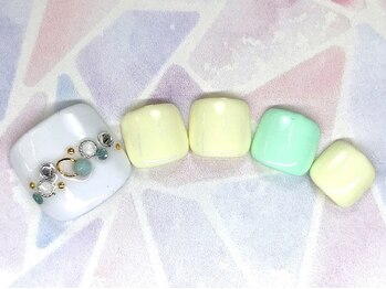 アルセア 上野御徒町店(Alcea)/フット　カラフル　ストーン　