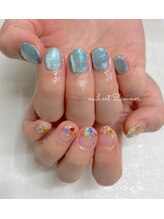 ネイルアート ジマー/クリアニュアンスとマグネット