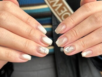アイ ネイルズ 天神店(I nails)/ワイヤーリボンネイル