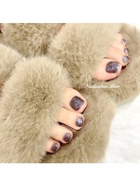 フットネイルワンカラー