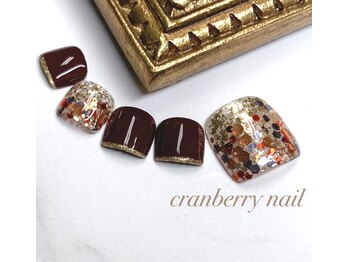 クランベリーネイル 代官山 恵比寿(cranberry nail)/フットネイル/パラジェル