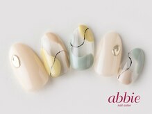 アビー 目白店(abbie)/もやもやネイル　￥13420