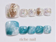 リッシュネイル 新百合ヶ丘店(riche nail)/Foot定額コース