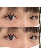 アンジェリークアイラッシュ(Angelique Eye Lash)/LEDパーマ　担当　萩原