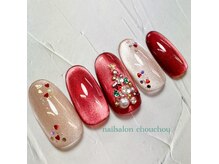 ネイルサロン シュシュ(nailsalon chouchou)の雰囲気（クリスマスネイル）