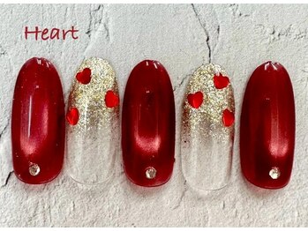 2月限定デザイン☆はあと