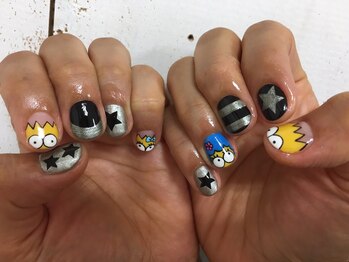 アイラッシュアンドネイル専門店 クラル(CURAR)/キャラネイル¥9980