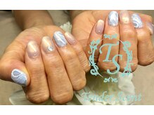 テンダーセント(Tender Scent)/プッチ柄ネイル