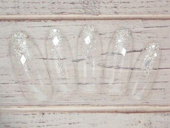 ワンネイル(ONE NAIL)/#クリアネイル#オフィスネイル