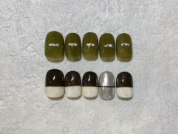 シンプルデザインコース¥7500