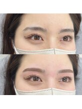 アイブロウサロン ミラ 吉祥寺(Eyebrowsalon Mira)/大人気なだらかアーチ/担当yuka