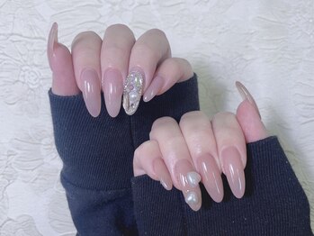 ハートパールネイル