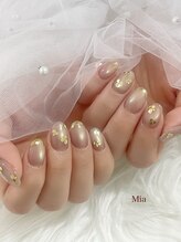 ミア(Mia)/ミラーフレンチ×ホロフラワー