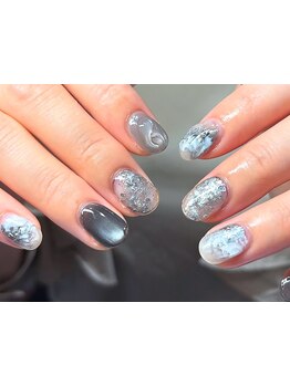 ショートネイルデザインが豊富