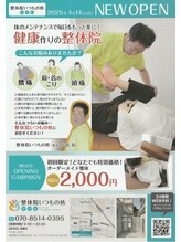 整体院 いつもの処 川口院/チラシ