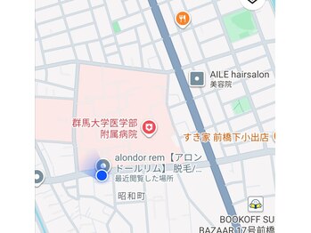 アロンドール リム(alondor rem)/Googleマップ
