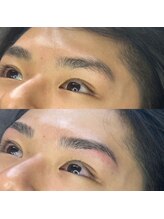 ボスブロウ 藤が丘駅前店(BOSS BROW)/ 【メンズ眉毛】　before　after