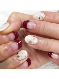 クリスマスネイル￥7980