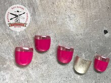 ネイルスミス(Nailsmith)/フットピンクミラーフレンチ