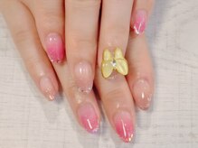ラルネイル 大宮(Lull. nail)/＊ピンク＊オーロラグラデ＊