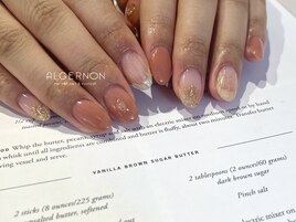 オレンジネイル