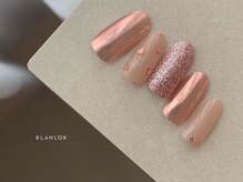 ブランロール 中目黒店(Blanl'or)/ミラーネイル×キラキラ