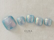 オリカ(OLIKA)/やさしく流れるきらめきブルー
