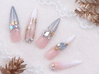 カラーズ 浜松店(colors)の写真/春ネイル☆イチゴ☆桜☆チューリップ☆ミモザ☆チーク☆マグネット☆フラッシュ☆パステルカラー☆埋め込み