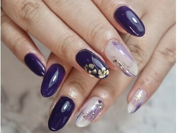 イルブリーユ(IL BRILLE)の写真/流行りのニュアンスネイルや人気のマグネットネイルを使用したデザインも豊富♪持ち込みデザインもOKです☆