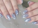 爽やかバブルネイル