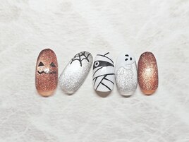 ハロウィンネイル
